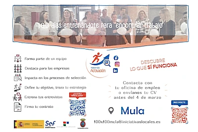 El programa 100x100 Activación abre selección de participantes en Mula